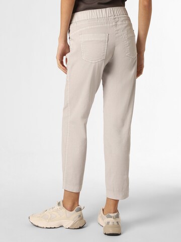 TONI Tapered Pleat-Front Pants 'Sue' in Grey