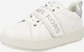 Sneaker low 'EMMETT STRAP' de la MICHAEL Michael Kors pe alb: față