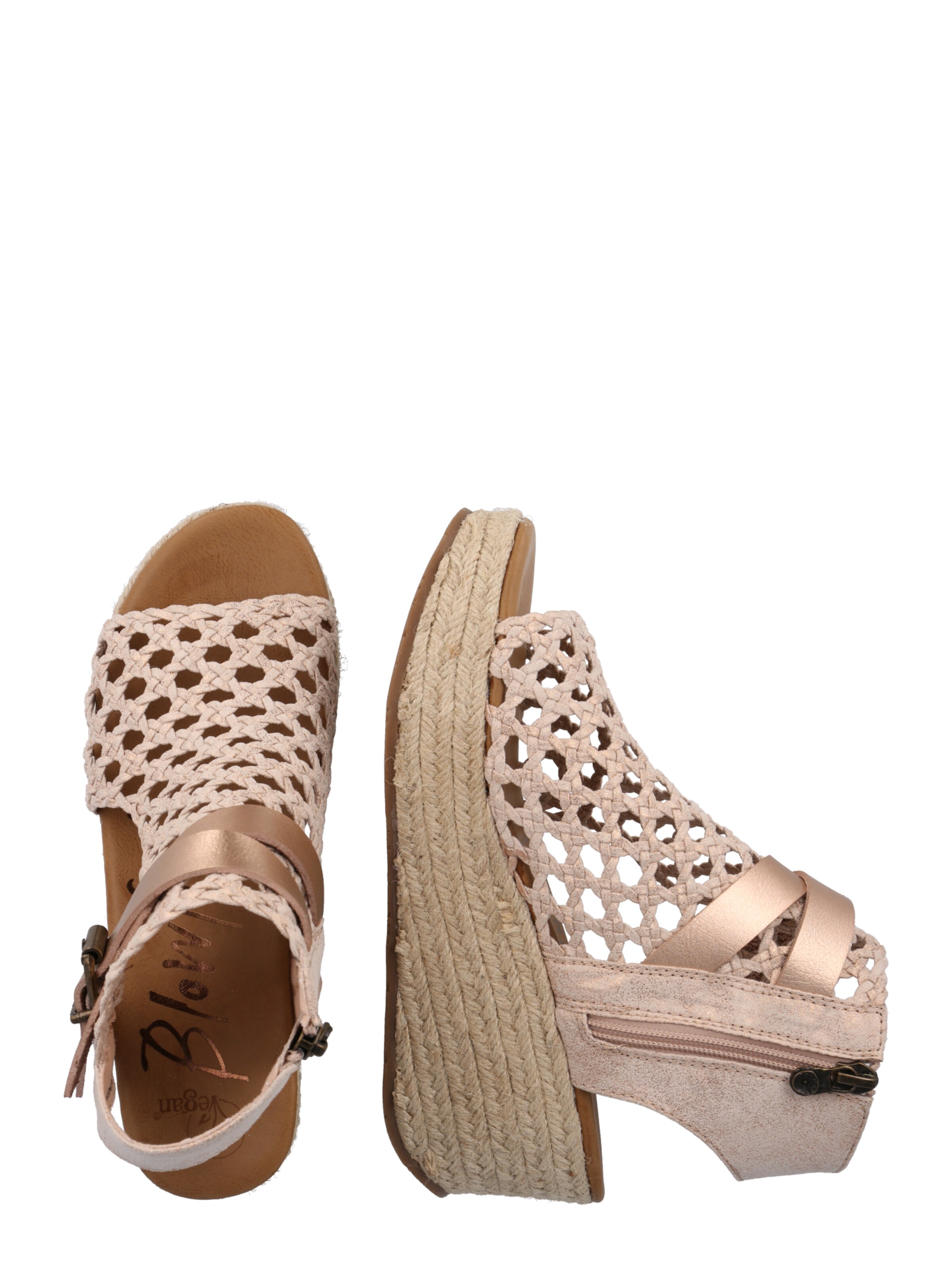 Sandales 'Lorrah' Blowfish en or