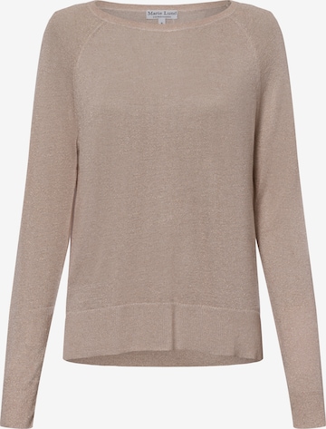 Marie Lund Trui in Beige: voorkant