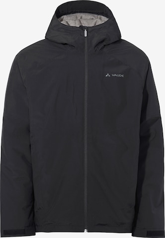 VAUDE Outdoor jacket 'Morkon Wool' in Black: front