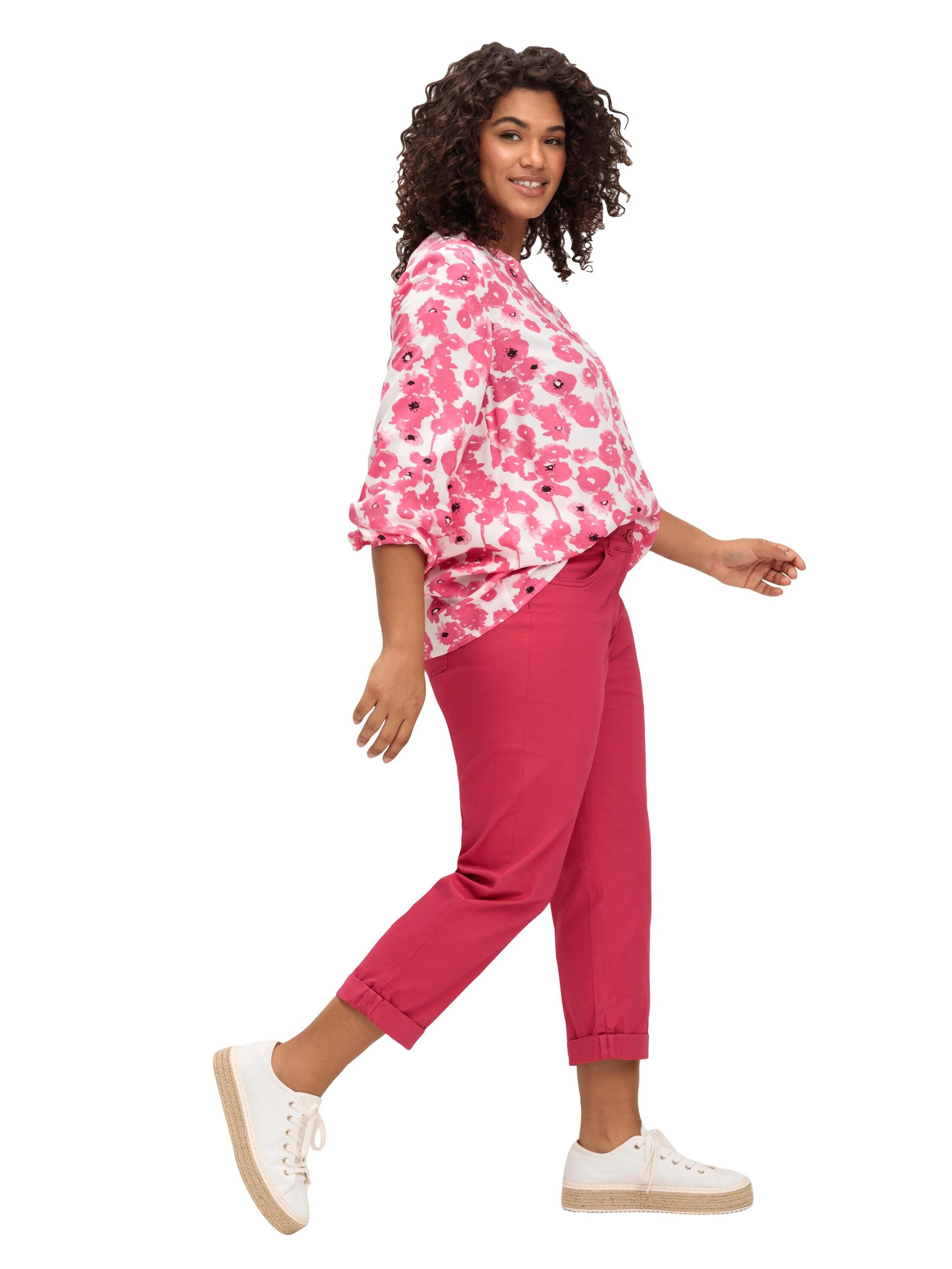 Slimfit Pantaloni di SHEEGO in rosa