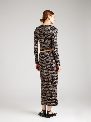 PIECES Skirt 'PCNALA' in Black