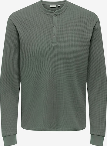 Only & Sons Shirt 'ONSTobie' in Grijs: voorkant