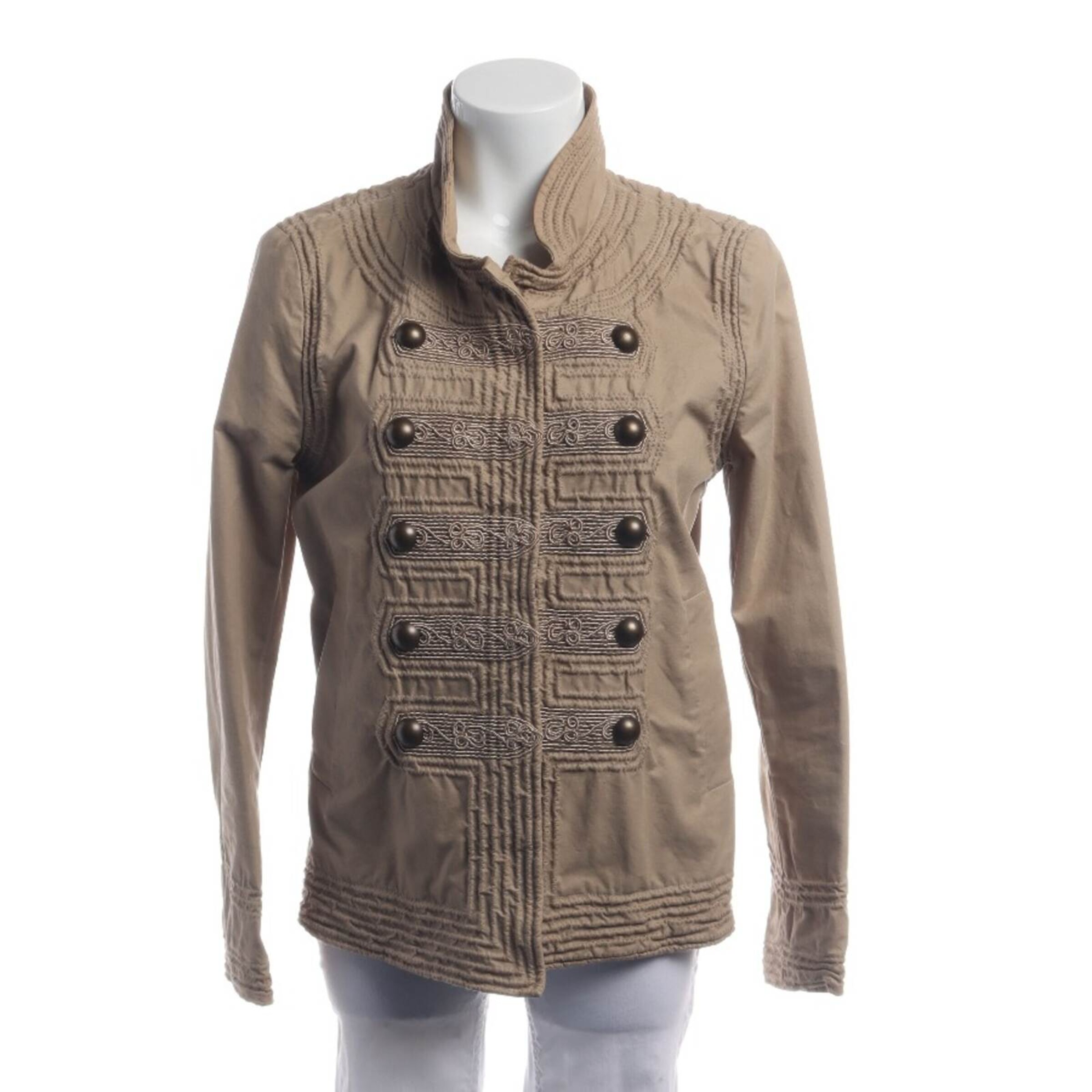 Ermanno Scervino Jacket & Coat in S in White: front