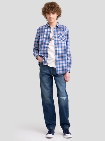 Coupe regular Chemise 'Dramm' BIG STAR en bleu