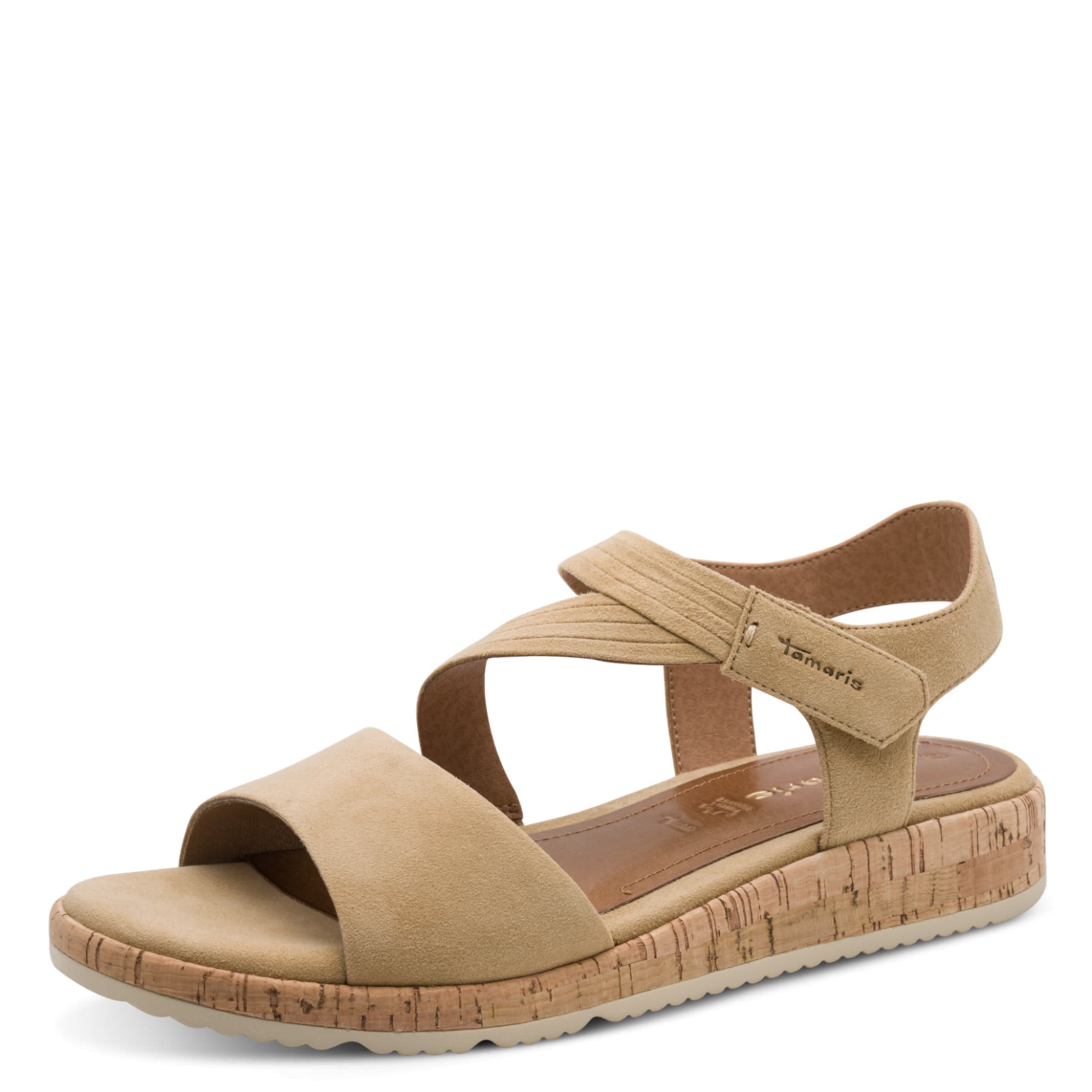 Tamaris Sandals in Brown: front
