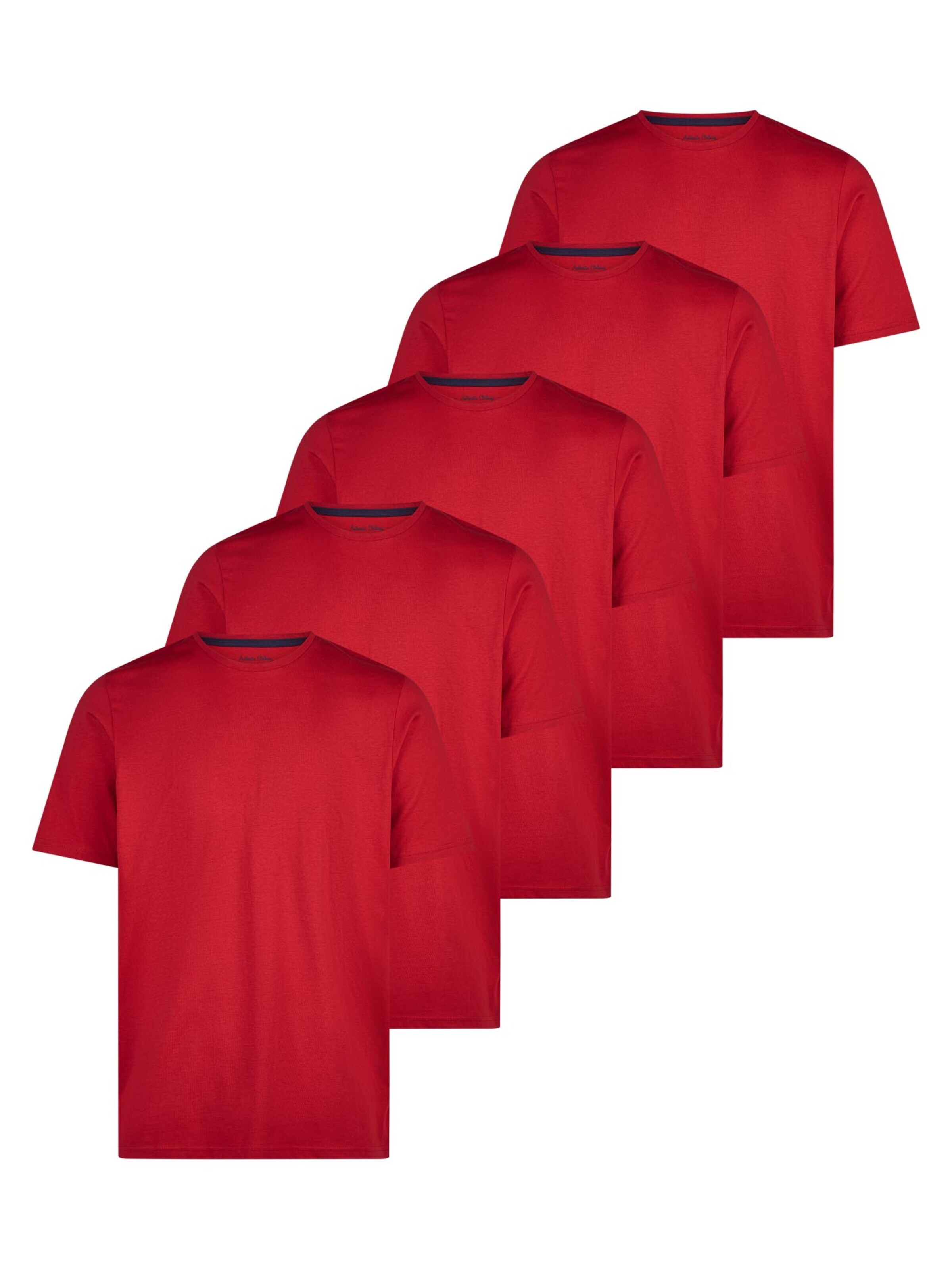 redmond Shirt 'Basic' in Red: front