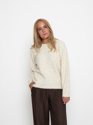 Peppercorn - Jersey 'Sylvie' en blanco: frente