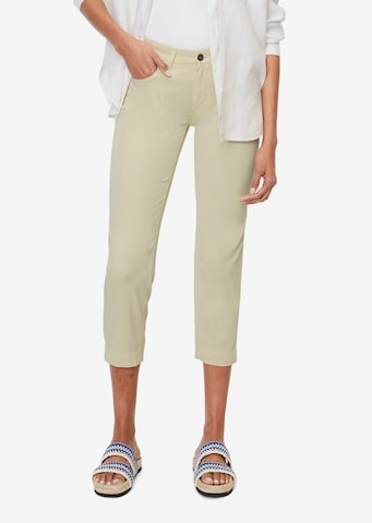 Marc O'Polo Slimfit Broek 'Lulea' in Beige: voorkant