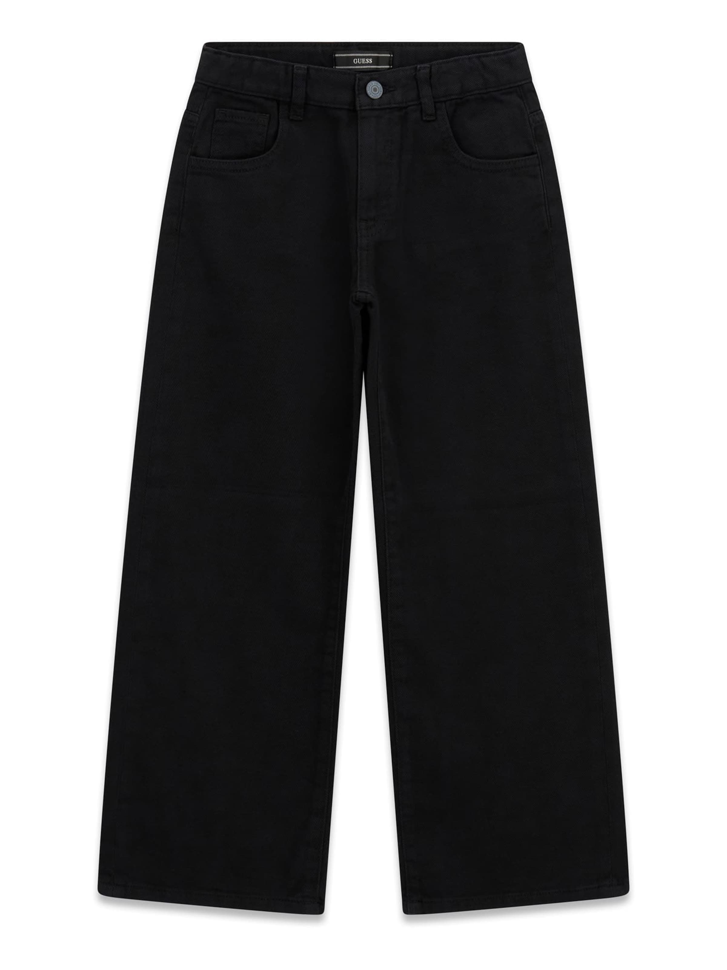 GUESS Regular Jeans in Schwarz: Vorderseite