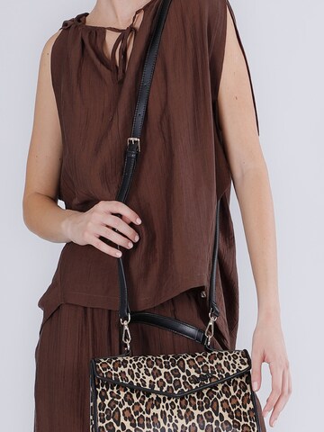 CAFè NOIR Handtas in Beige: voorkant
