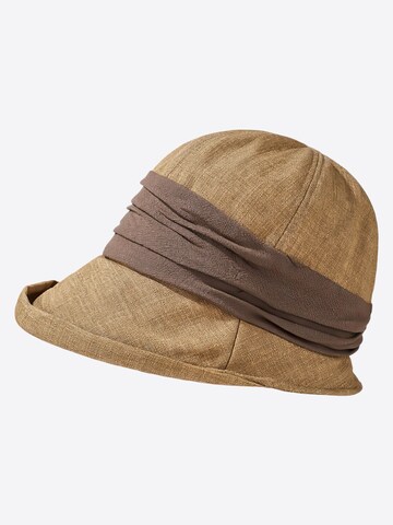 Magicshe Hat 'Leinen Sonnenhut' in Brown: front