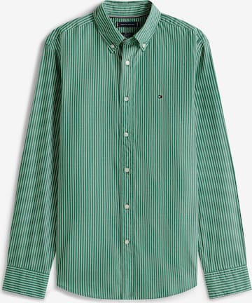 TOMMY HILFIGER Рубашка в Зеленый: спереди