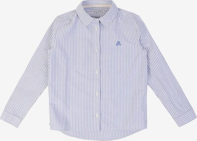 Scalpers Bluzka 'Nos Frill' w kolorze jasnoniebieski / białym, Podgląd produktu