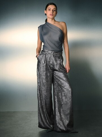 Wide leg Pantaloni di Next in argento