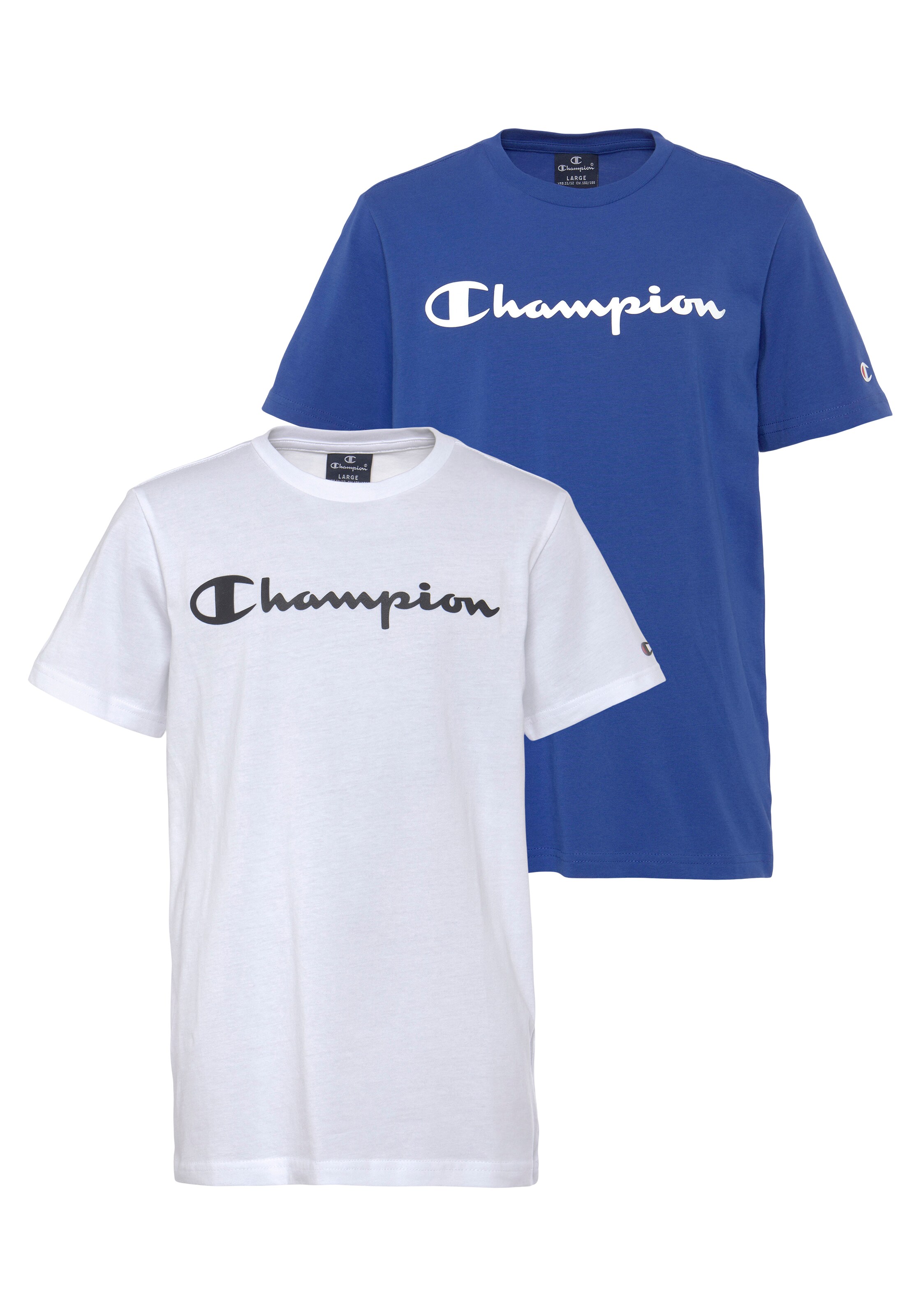 Champion Authentic Athletic Apparel Shirt in Blue: front