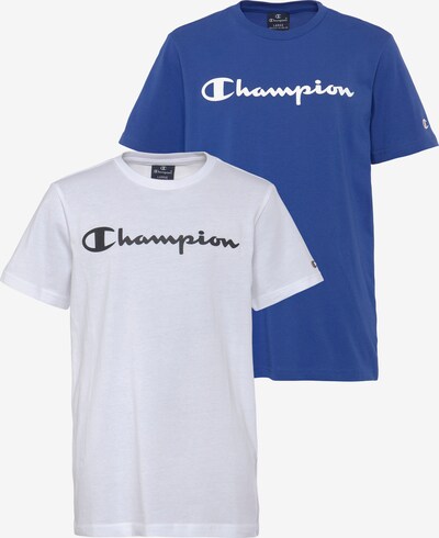 Champion Authentic Athletic Apparel Shirt in Blue / Black / White, Item view