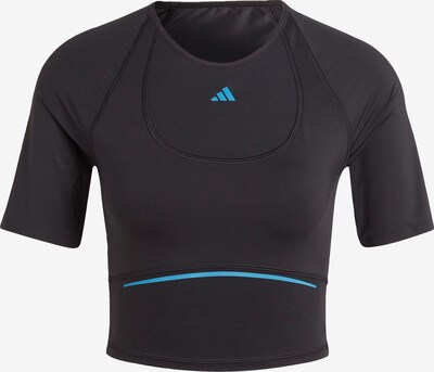 ADIDAS PERFORMANCE T-shirt fonctionnel 'HIIT' en bleu / noir, Vue avec produit