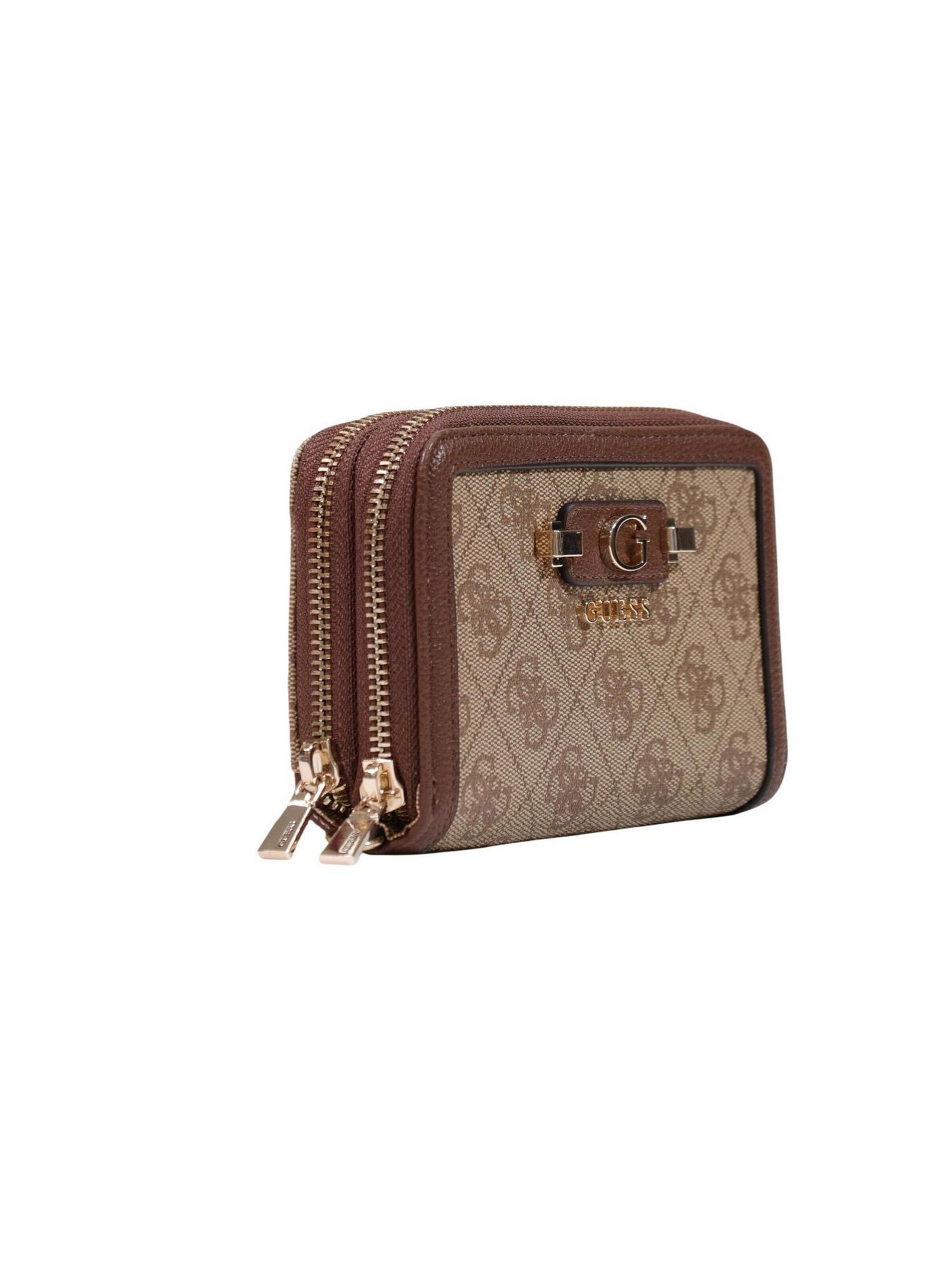 Portamonete 'COLEEN LOGO SML ZIP SWSG97 49164' di GUESS in bianco