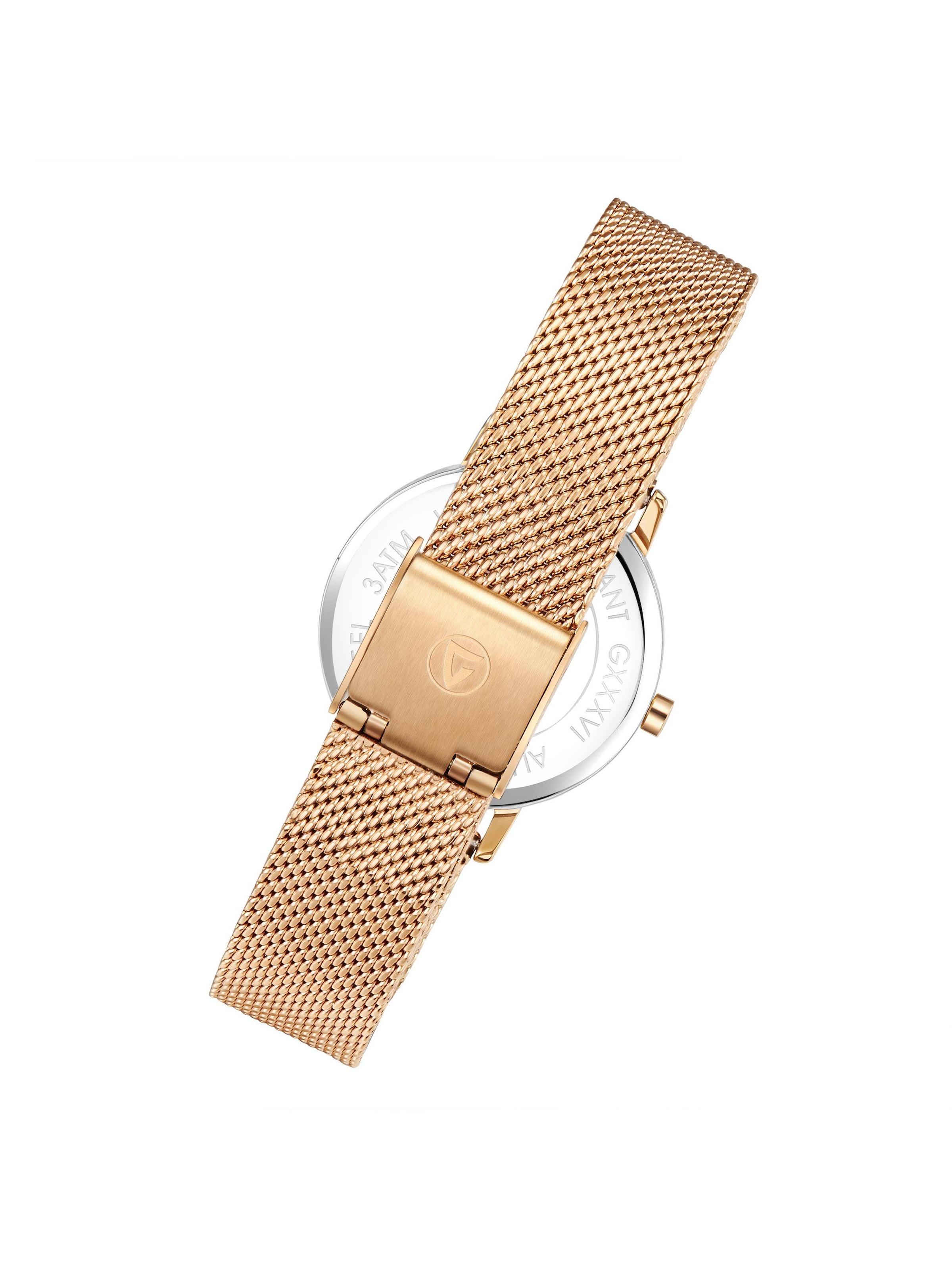 Gigandet Analog Watch 'MINIMALISM' in Gold