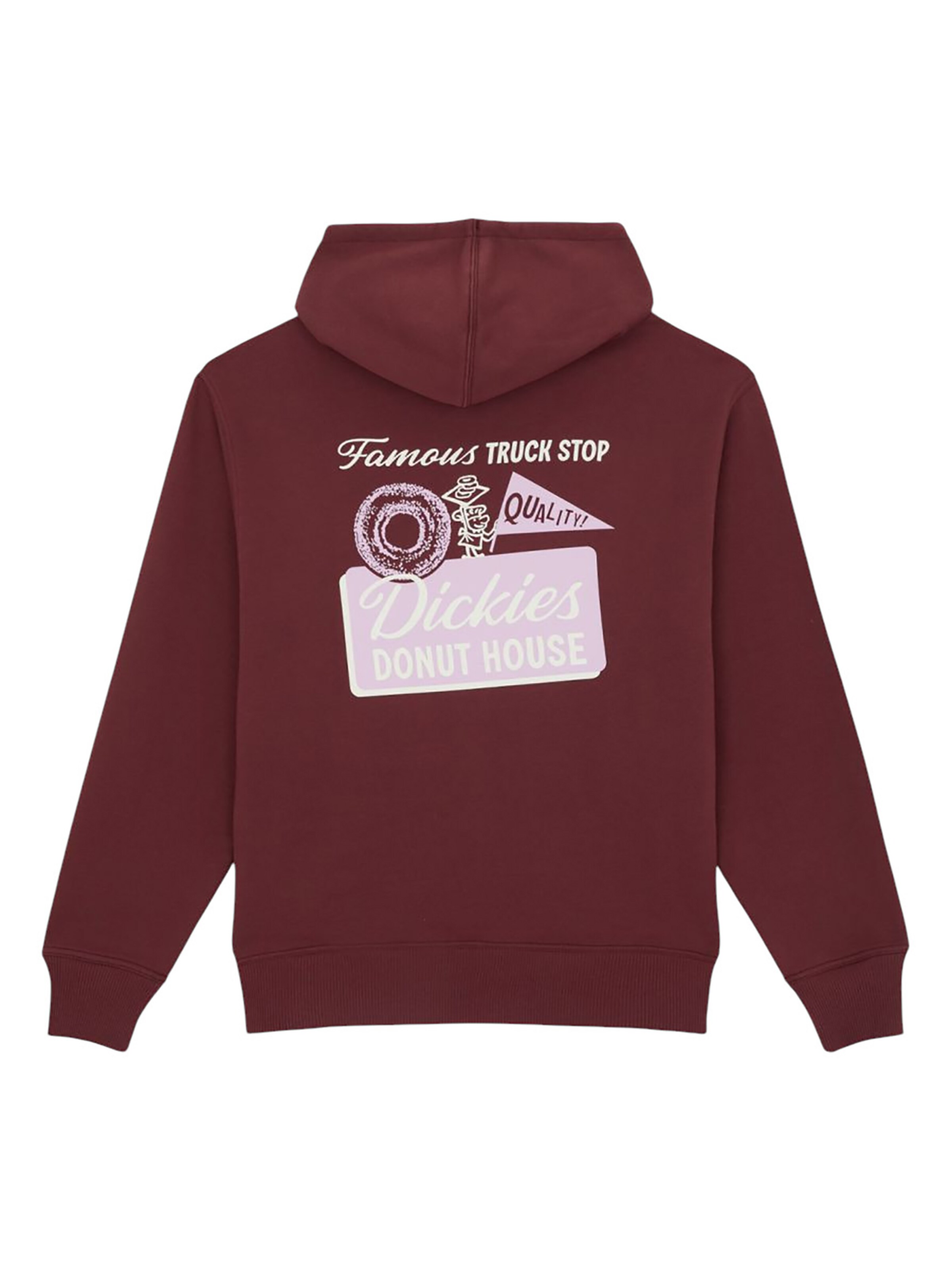 DICKIES Sweater 'Donut House' in Red