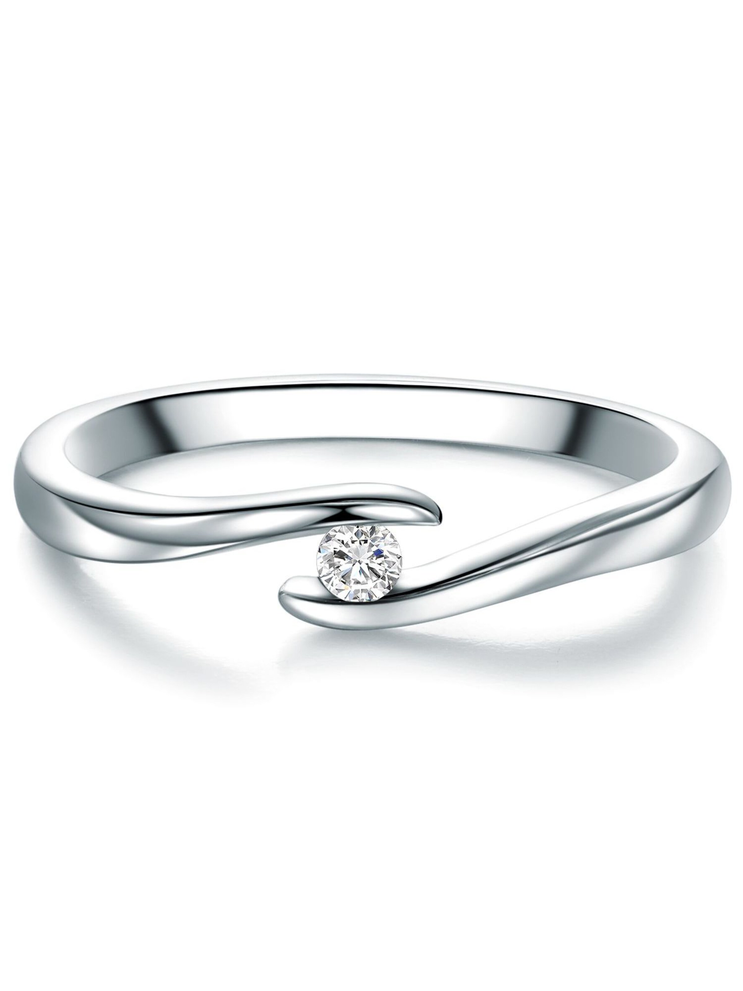 Trilani Ring in Zilver: voorkant