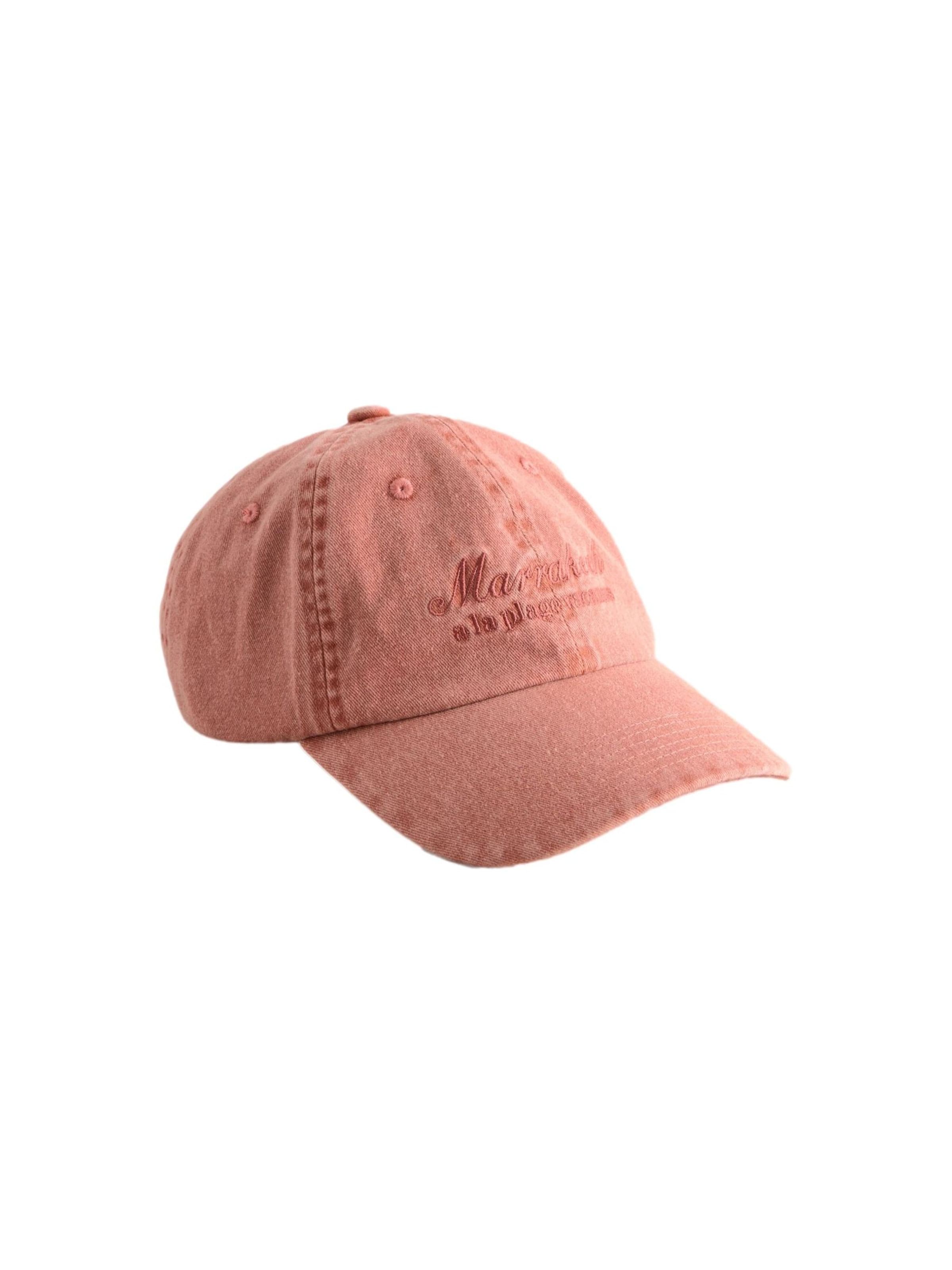 Casquette Next en rose : devant