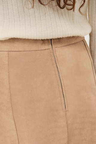 SOAKED IN LUXURY Skirt 'SLParvati' in Brown