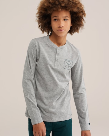 pelēks WE Fashion Pidžama