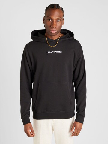 HELLY HANSEN Sweatshirt in Black: front