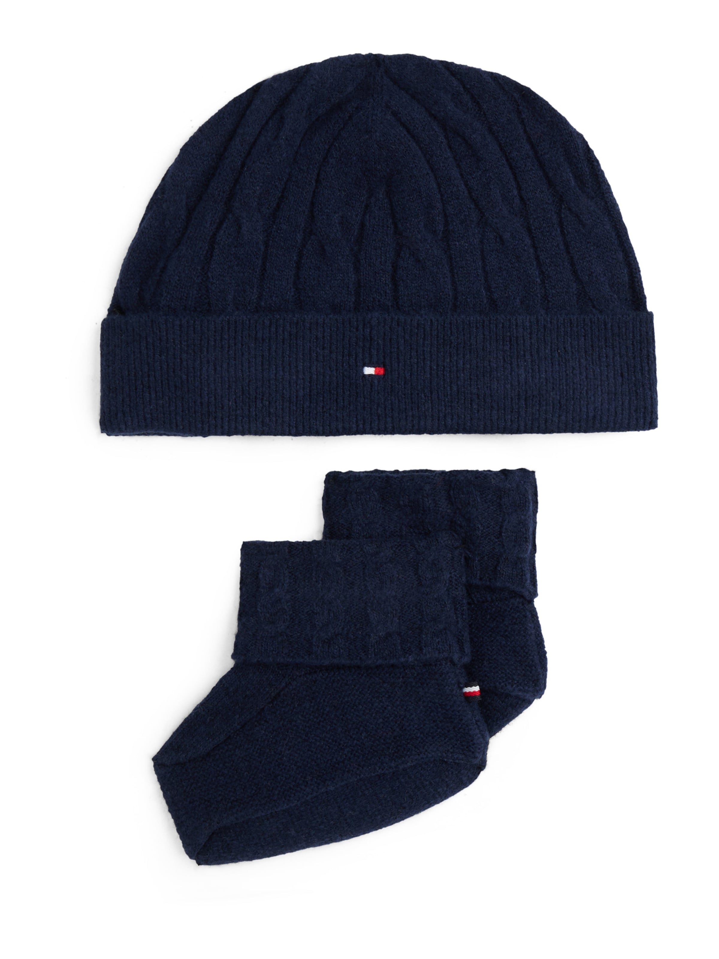 TOMMY HILFIGER Komplet | modra barva: sprednja stran