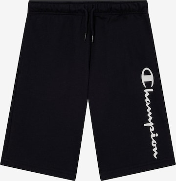 juoda Champion Authentic Athletic Apparel Standartinis Kelnės: priekis