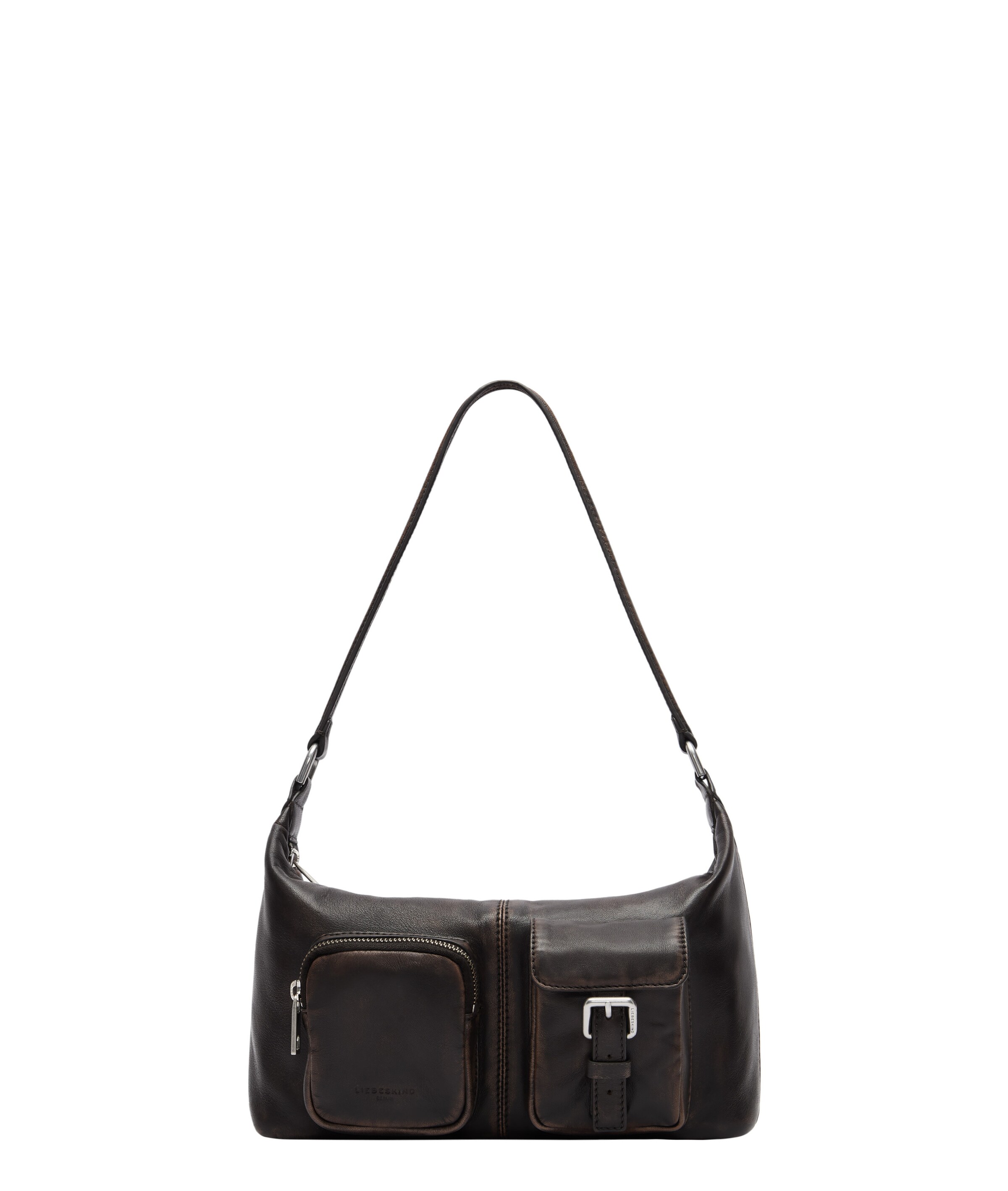 Liebeskind Berlin Shoulder Bag 'Andrea' in Brown: front