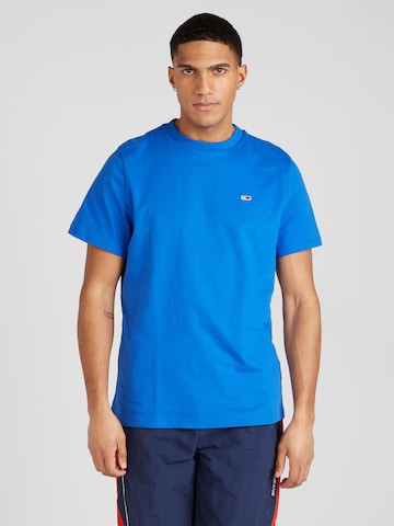 Coupe regular T-Shirt Tommy Jeans en bleu : devant