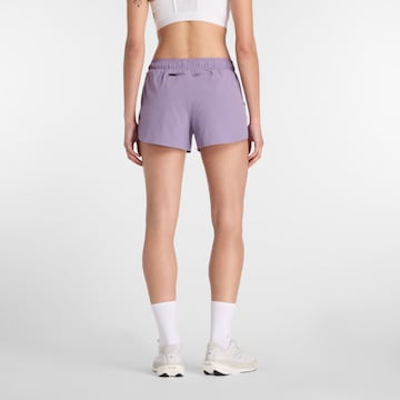 new balance Regular Sports trousers 'RC Short 3"' in Purple