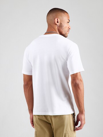 JACK & JONES Póló 'JWHPEAK' - fehér: hátul