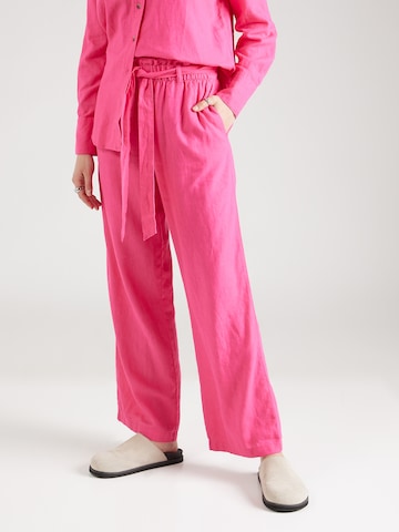 JDY Wide Leg Hose 'SAY' in Pink: predná strana