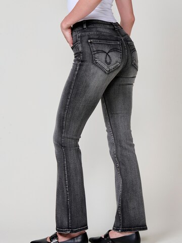 KOROSHI Bootcut Džínsy - Čierna
