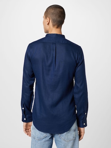 Coupe slim Chemise Polo Ralph Lauren en bleu