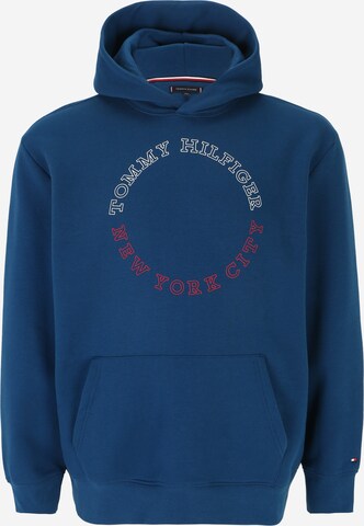 Tommy Hilfiger Big & Tall Sweatshirt in Blue: front