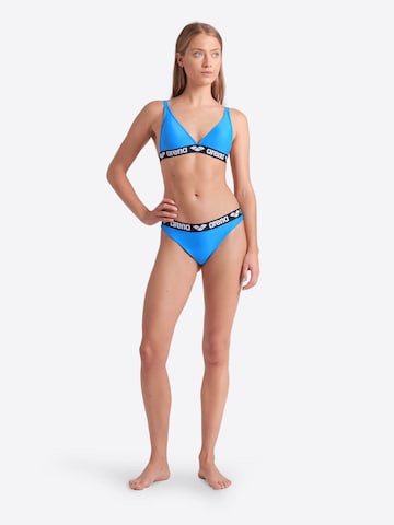 ARENA Trojúhelníková Sportovní bikiny 'ELASTIC SOLID' – modrá