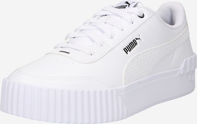 PUMA Låg sneaker 'Carina' i svart / vit, Produktvy