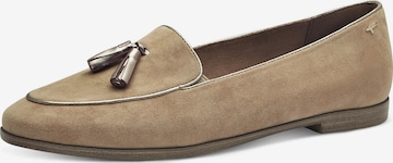 Chaussure basse Tamaris en beige : devant