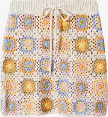 MANGO Skirt 'Homeclar' in Beige: front