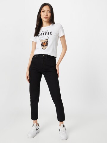 River Island Tapered Jeans in Zwart