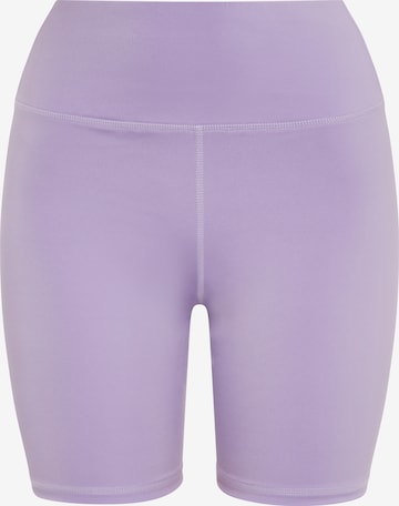 myMo ATHLSR Skinny Sportbroek in Lila: voorkant