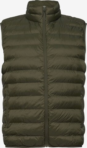 ESPRIT Bodywarmer in Groen: voorkant