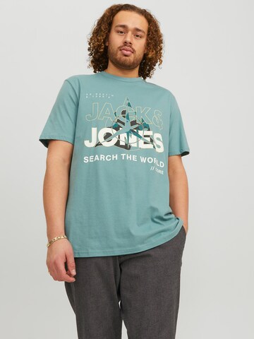 Jack & Jones Plus Shirt in Grijs: voorkant