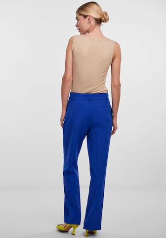 Y.A.S Regular Trousers with creases 'LIKKA' in Blue